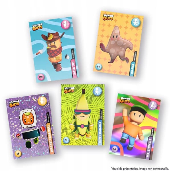 CARD SET: 24 STUMBLE GUYS SERIES 2 PACKETS, 2 BOXES
