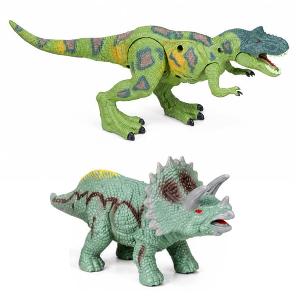 Dinosaur Research Centre Set: Dinosaur Figures, Tower, Cage and Accessories