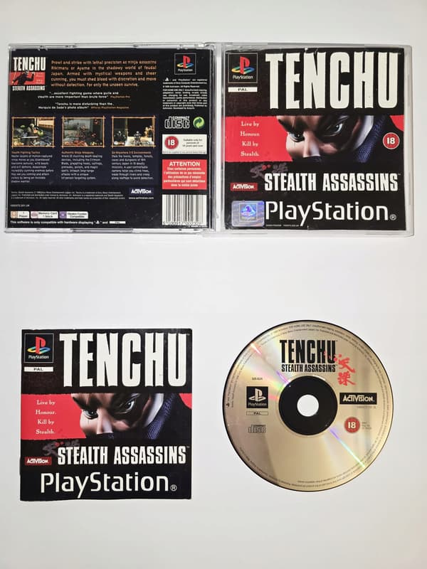 TENCHU: STEALTH ASSASSIN (PSX, PS1)