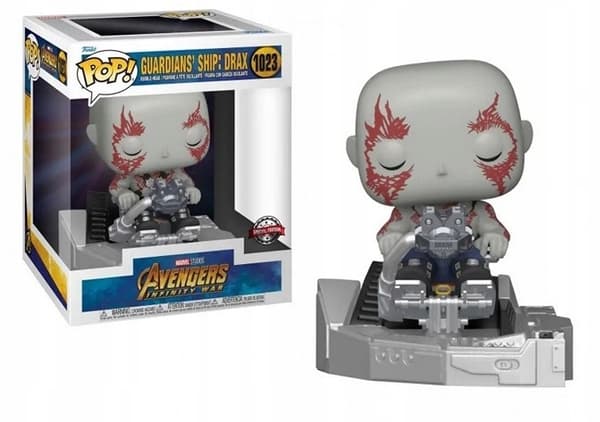 FUNKO POP! 1023 MARVEL AVENGERS GUARDIANS SHIP DRAX DLX