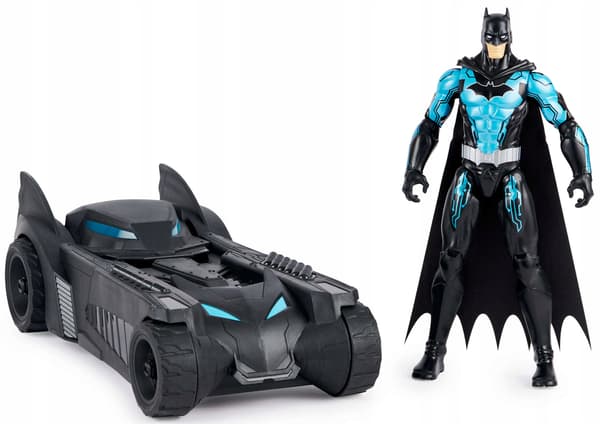 BATMAN and the BATMOBILE: BAT-TECH FIGURE AND VEHICLE SET by Spin Master 6058417