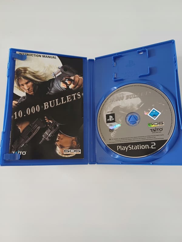 10,000 PS2 Bullets 10,000 PlayStation 2 (PS2) boxed