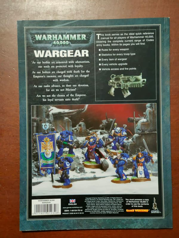 OUTLET Warhammer 40,000: Wargear (4th Edition)