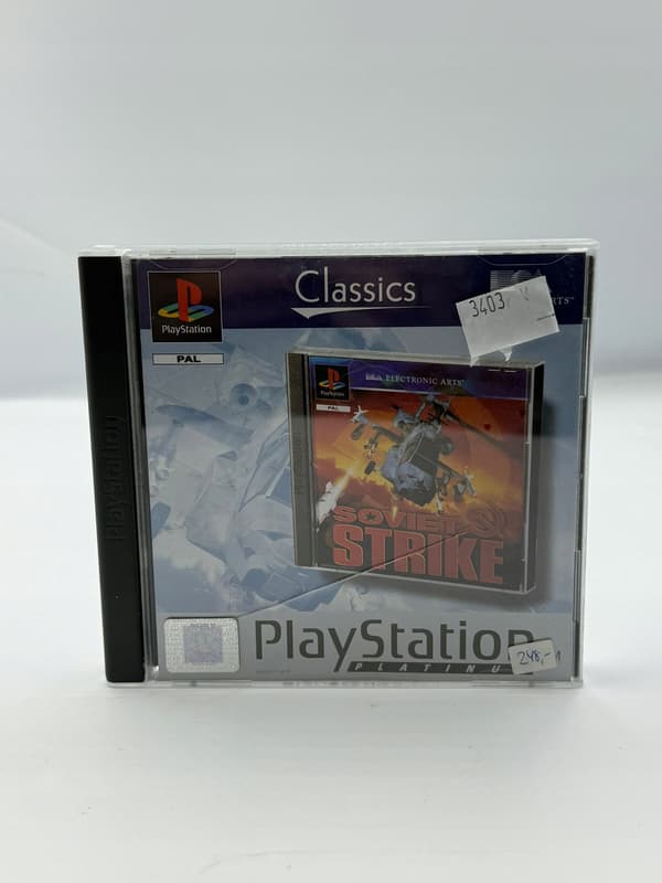 SOVIET STRIKE 3XA PSX PS1 PlayStation (PSX) – boxed