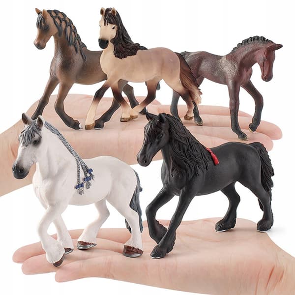 Horse model Learning Educational toy Animal model Figures Baking set
