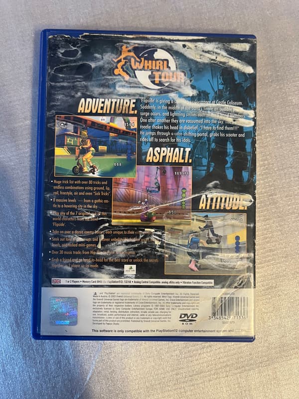 Whirl Tour PS2 LAUNCH EDITION