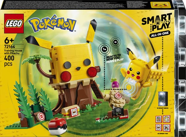 LEGO Pokémon SMART Play: Pikachu’s Training House 72164