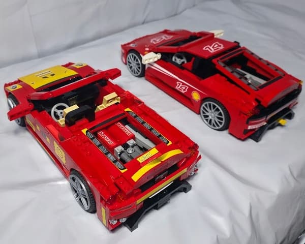 LEGO Ferrari sets 8143 and 8671 – Unique Items – GW. Complete sets + GIFT