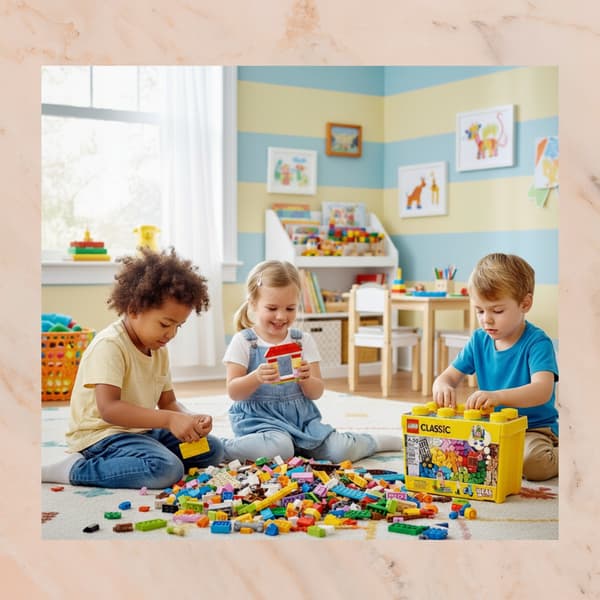 LEGO Classic Set 10698: Large Box + 4 building bricks