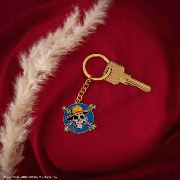 One Piece Keyring – Luffy’s Skull