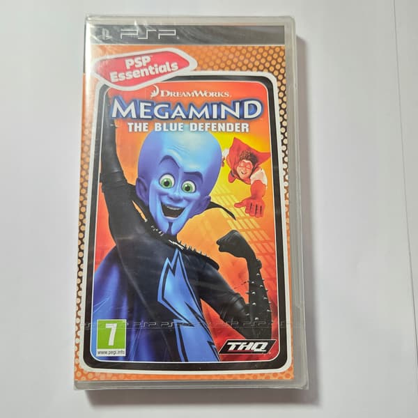 DREAMWORKS MEGAMIND THE BLUE DEFENDER / PSP / NEW /