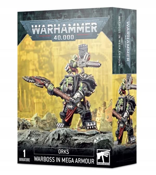 Orker – Warboss i Mega Armour