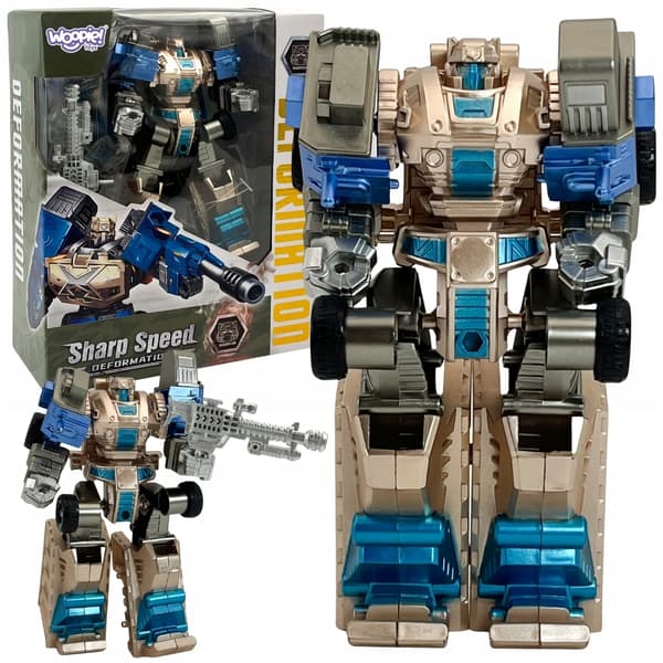 WOOPIE 53903 SHARP SPEED 2-in-1 Transforming Robot: Combat Truck