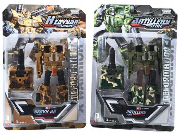 2-IN-1 MILITARY ROBOT THAT TRANSFORMS INTO DIFFERENT COLOURS