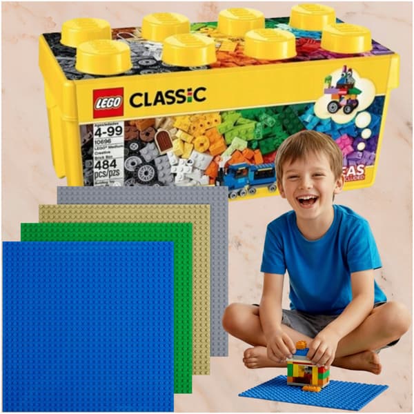 LEGO Classic Set 10696: Medium Box + 4 building bricks