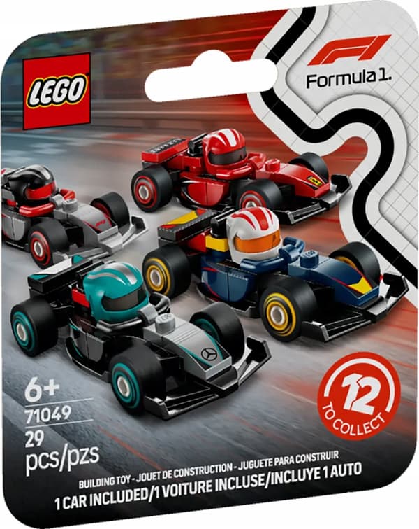 Lego Minifigures 71049 Formula 1 | Williams #7 Racing Car