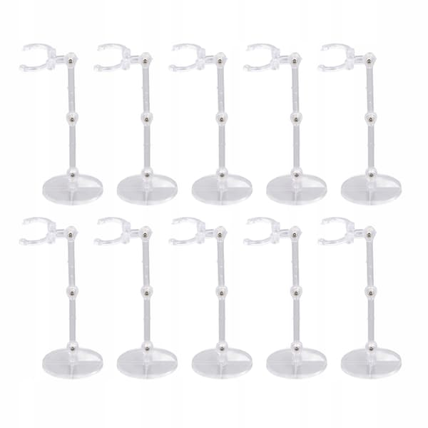 Doll stand, plastic figurine stand for 6-inch models