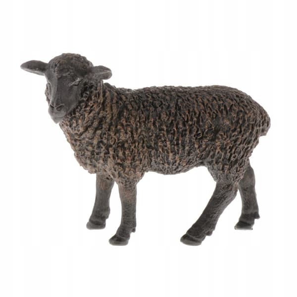 A realistic plastic animal figurine