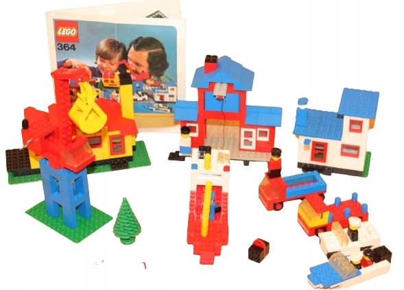 LEGO CITY TOWN LEGOLAND 364 INSTRUCTIONS – unique SET