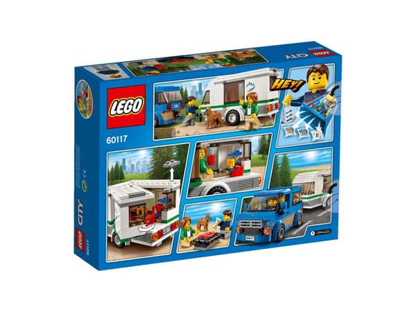 LEGO City 60117 Van with Caravan