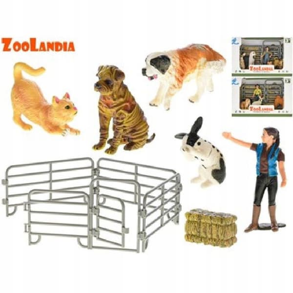 Zoolandia: Little Animals Farm Set with Accessories