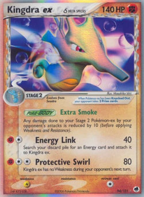 Pokemon Kingdra ex δ Delta Species