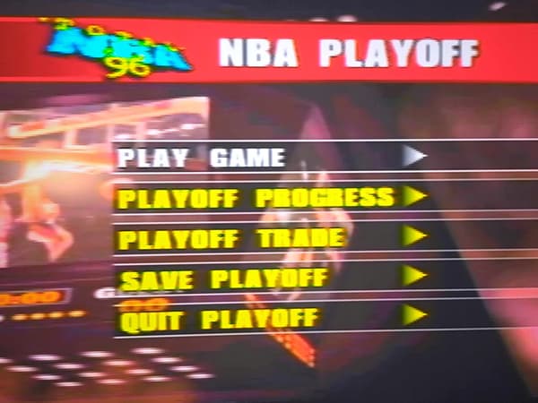 Total NBA '96 PSX game – READ THE DESCRIPTION!