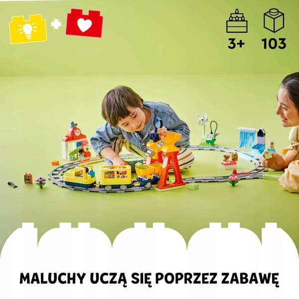 LEGO DUPLO Large Interactive City Train 10428