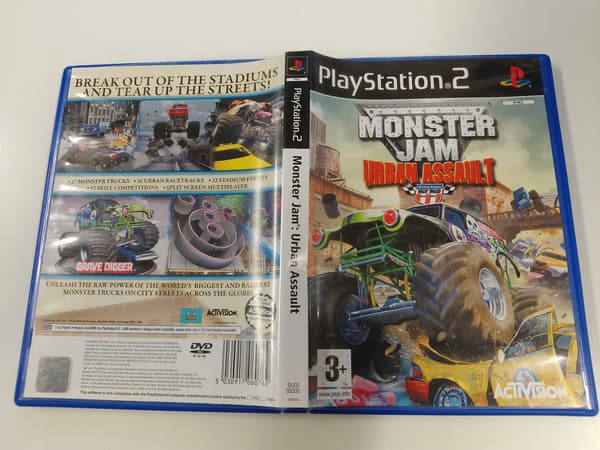MONSTER JAM URBAN ASSAULT PS2