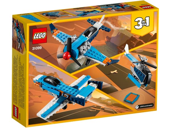 LEGO 31099 Creator 3-in-1 – Propeller Plane