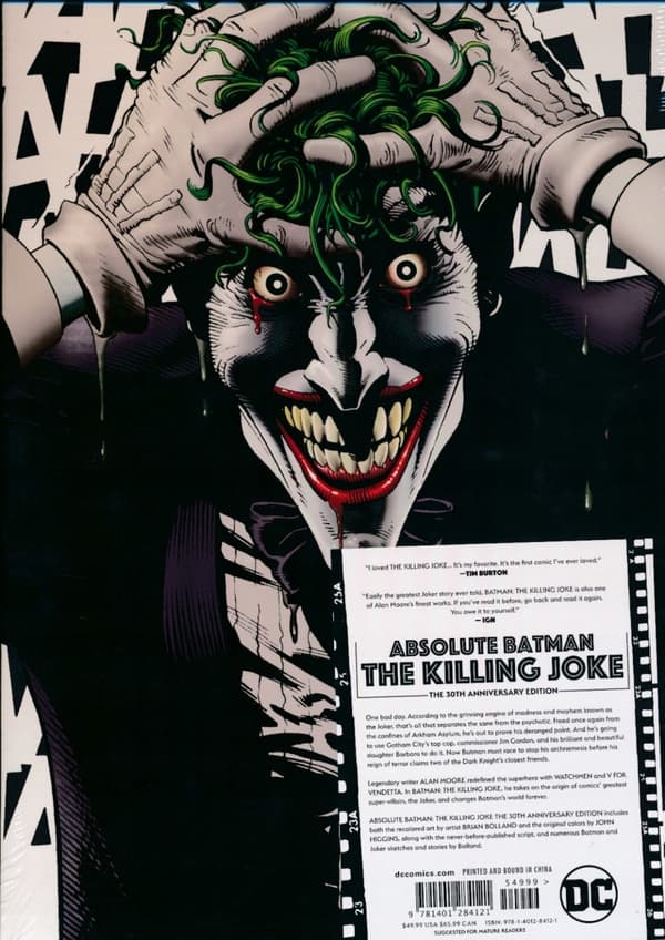 ABSOLUTE BATMAN: THE KILLING JOKE (Hardback)