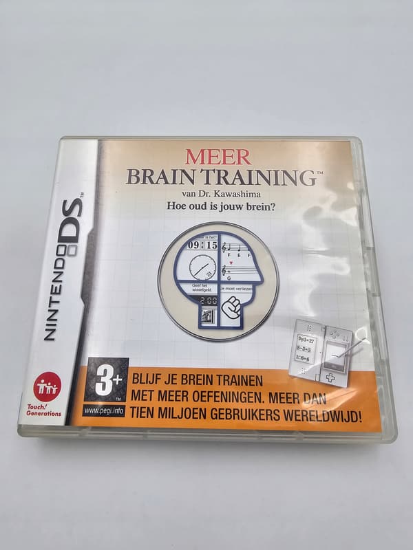 NINTENDO DS GAME: MORE BRAIN TRAINING