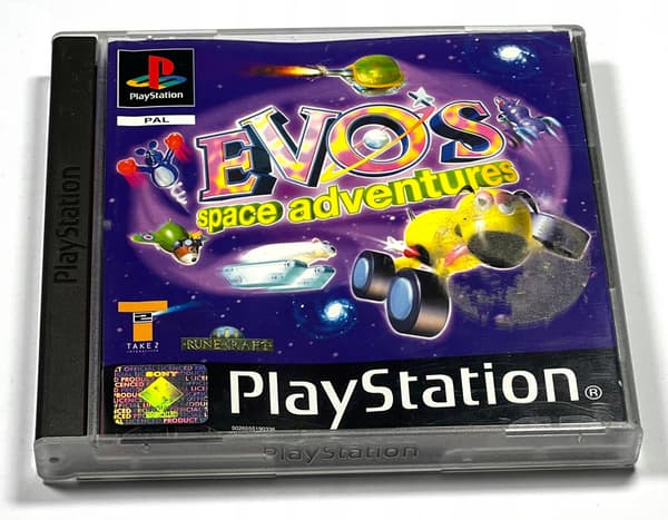 Evo's Space Adventure PlayStation 1 PS1 PSX