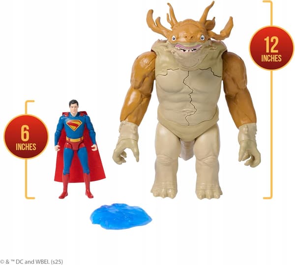 Superman DC Action Figure Set: Battle with the Slime Monster by Spin Master