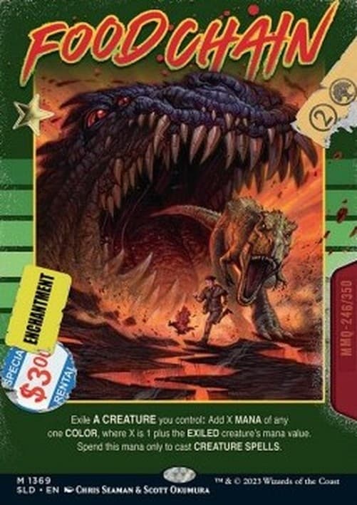 Magic: The Gathering Food Chain