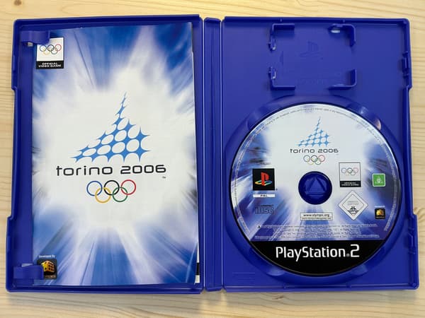 TORINO 2006 OLYMPIC GAMES – PS2 disc in very good+ condition, complete set