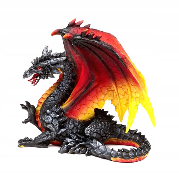 Puckator 'Dark Legends' Night Fire Dragon Defender Figurine