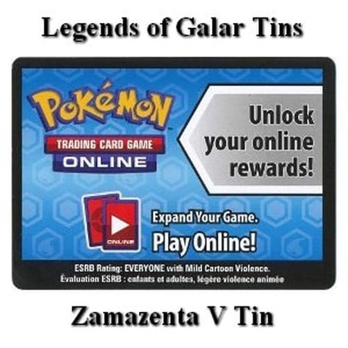 Pokemon Online Code Card