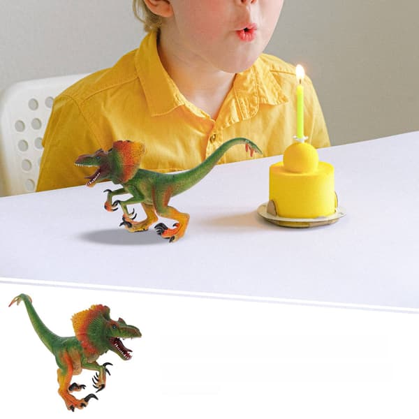 FLAT DESK-SIZE DINOSAUR MODEL, DECORATION AND TOY