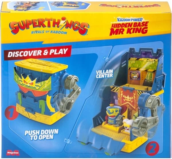 Magicbox SuperThings figure set: Mr King’s Hideout