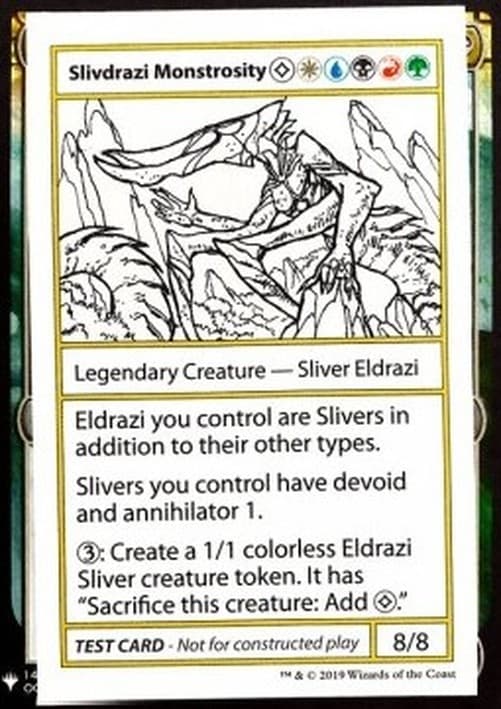 Magic: The Gathering Slivdrazi Monstrosity