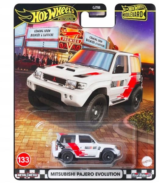 133. Mitsubishi Pajero Evolution 1/64 BOULEVARD HW PREMIUM JBL26