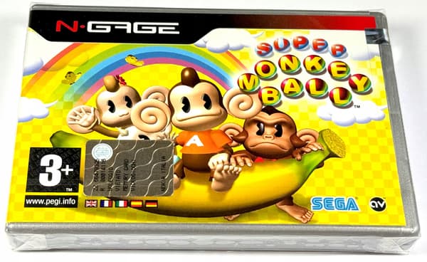 Super Monkey Ball N-Gage NGage Sticker