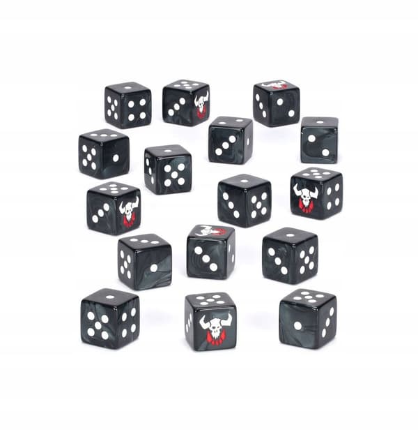 WARHAMMER 40K – ORK-TERNINGER GHAZGHKULL DICE