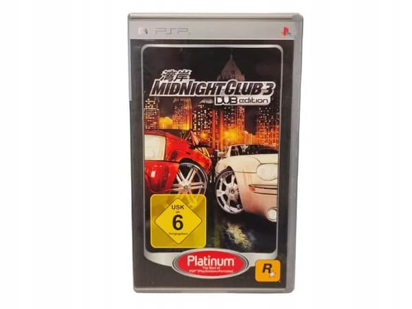 MIDNIGHT CLUB 3 DUB EDITION PSP GAME