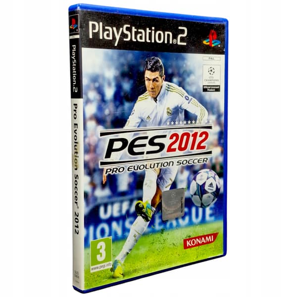 PES 2012 PRO EVOLUTION SOCCER game for Sony PlayStation 2 (PS2)