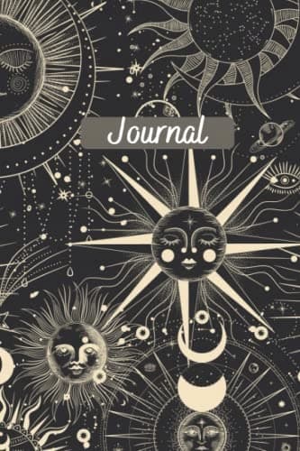 journal, sun moon