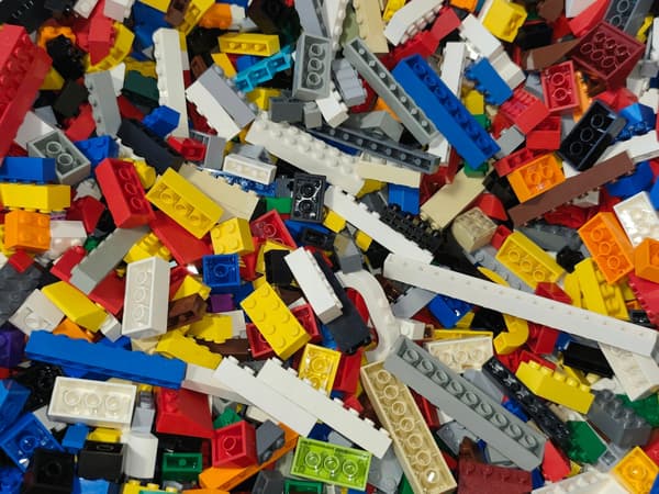 Lego Building Bricks Mix 0.5kg 500 grams