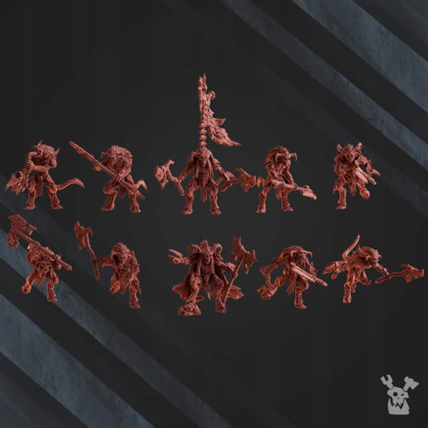 Flesh Daemon Squad x5 DakkaDakkaStore