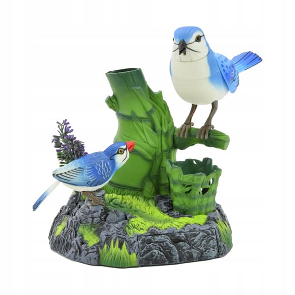 SINGING BIRDS PEN AND STATIONERY ORGANISER